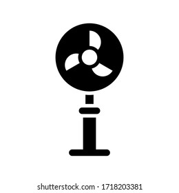 stand fan icon design vector template