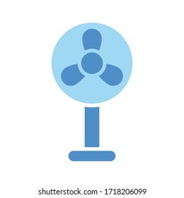 stand fan icon design vector template