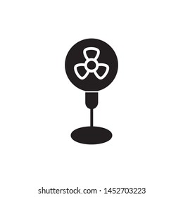 stand fan icon trendy flat design
