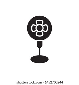 stand fan icon trendy flat design