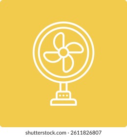 Stand Fan vector icon. Can be used for printing, mobile and web applications.