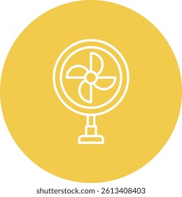 Stand Fan vector icon. Can be used for printing, mobile and web applications.