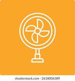Stand Fan vector icon. Can be used for printing, mobile and web applications.