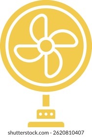 Stand Fan vector icon. Can be used for printing, mobile and web applications.