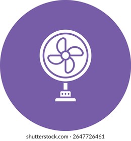 Stand Fan vector icon. Can be used for printing, mobile and web applications.