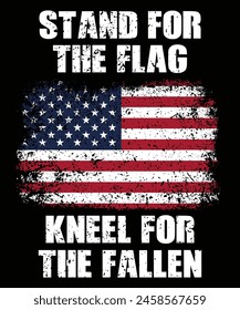 Stand For The Flag Kneel For The Fallen Memorial Day Shirt T-Shirt, 4th of July shirt, Veteran Shirt, USA Army Memorial Day, Remembering The Heroes
