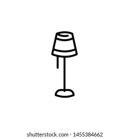 stand lamp icon template design