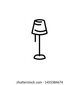 stand lamp icon template design