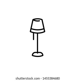 stand lamp icon template design