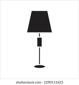 stand lamp line new vector icon