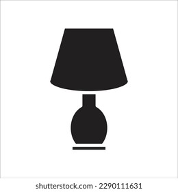 stand lamp line new vector icon