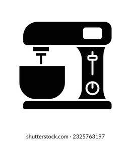 stand mixer icon vector design template in white background