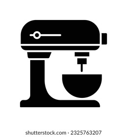 stand mixer icon vector design template in white background