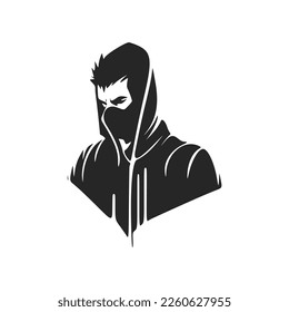 Stand out from the crowd with this hacker logo.