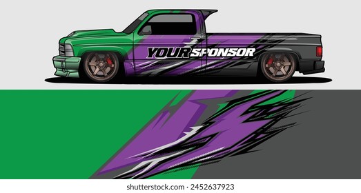 Stand Out on the Road with Unique Car Wrap Designs in Vector