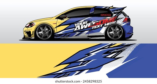 Stand Out on the Road with Unique Car Wrap Designs in Vector
