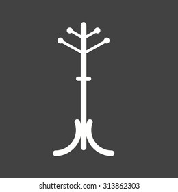 Stand, sign, display icon vector image.Can also be used for furniture design. Suitable for mobile apps, web apps and print media.