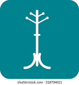 Stand, sign, display icon vector image.Can also be used for furniture design. Suitable for mobile apps, web apps and print media.