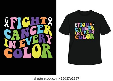 Stand in solidarity with those affected by cancer with this inclusive design that honors all types of cancer awareness. Show your support for survivors, fighters, Warrior, strength, dream.