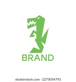 Stand trex logo. Character, unique, simple.