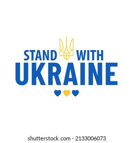 Stehen Sie mit der Ukraine! Stoppt den Krieg in der Ukraine! Russionsanfall beenden