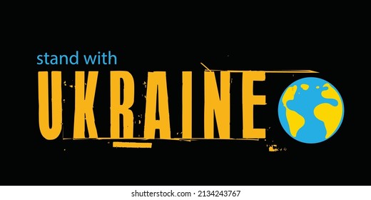 STAND WITH UKRAINE. Support for Ukraine