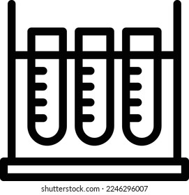stand Vector illustration on a transparent background. Premium quality symbols. Thin line vector icons for concept and graphic design. 
