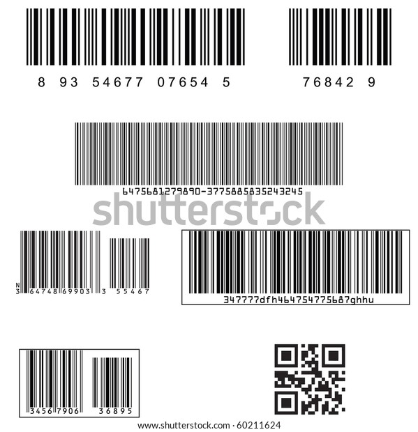 Standard barcodes and\
shipping barcode