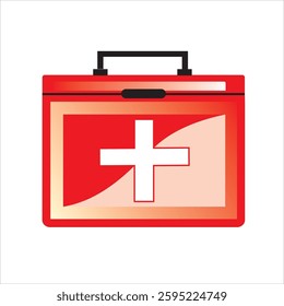 A standard first aid kit is a type of box that is commonly used in various places, such as at home, work, school, and public places. This box contains various first aid components such as bandages, pl