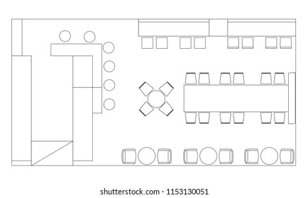 371 Restaurant Floor Plan Icon Images, Stock Photos & Vectors ...