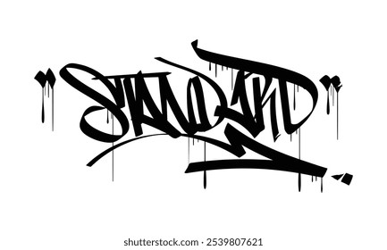 STANDARD graffiti tag style design