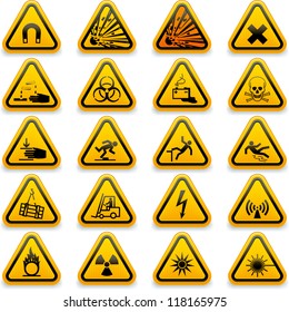 Standard hazard symbols