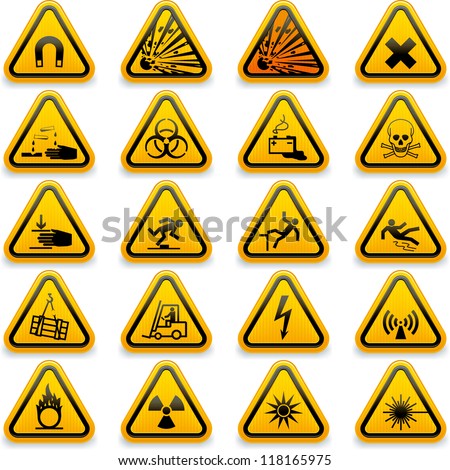 Standard hazard symbols