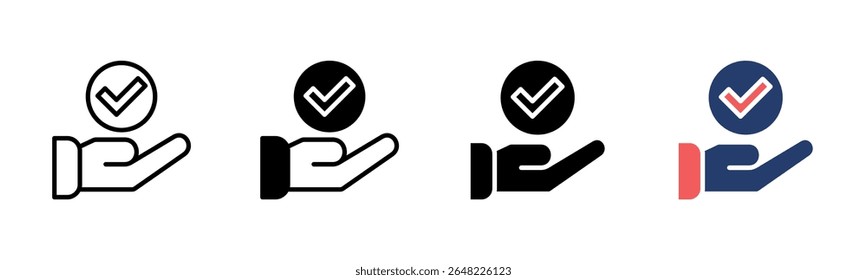 Standard icon sheet multiple style collection