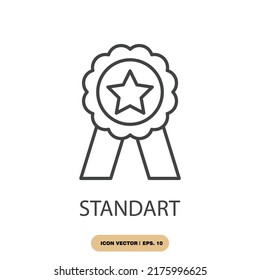 standard icons  symbol vector elements for infographic web