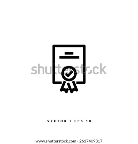 Standard Line Icon. Editable Stroke