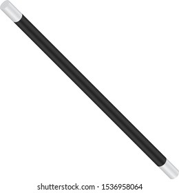 Standard magic wand - a classic accessory for a magician.