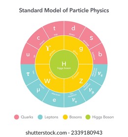 Standardmodell der Teilchenphysik, Vektorgrafik