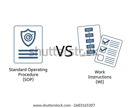 Standard Operating Procedure (SOP) vs. Work Instructions (WI) Comparison