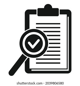 Standard Policy Icon Simple Vector. Quality Compliance. Regulatory Iso