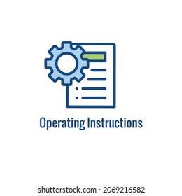 Standard Procedures for Operating a Business - Manual, Steps, and Implementation including outline icon sop