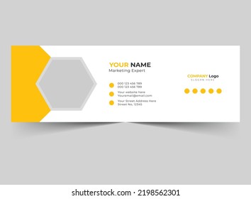 Standard And professional Email Signture Tamplate