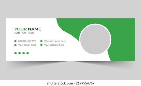 Standard And professional Email Signture Tamplate