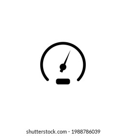 Standard speedometer icon simple vector perfect illustration
