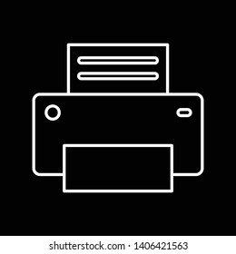 Standard Universal Minimal Modern Thin Line White Icons on Color Background.