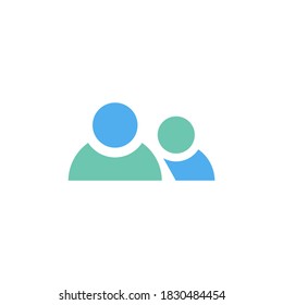 standard user vector icon design template