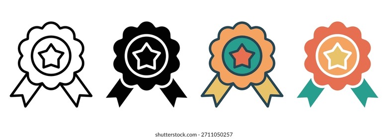 Icono de Web estándar colección de estilo múltiple