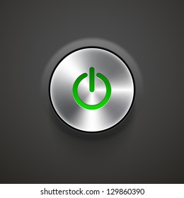 "Standby" button. Vector eps10