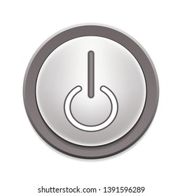Standby symbol vector, Power button