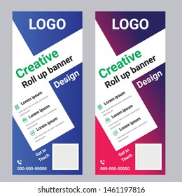 Standee Design, Corporate Roll up Banner Bundle, Business Roll Up, Banner Template